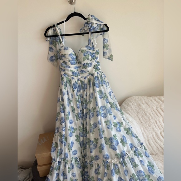 New with tags altard state aria ruched maxi dress - Picture 6 of 8